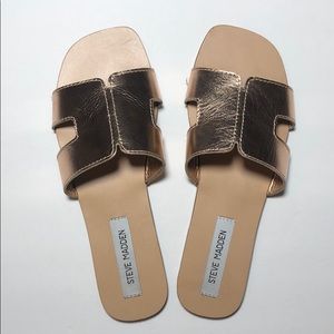 Steve Madden Rose Gold Sandal